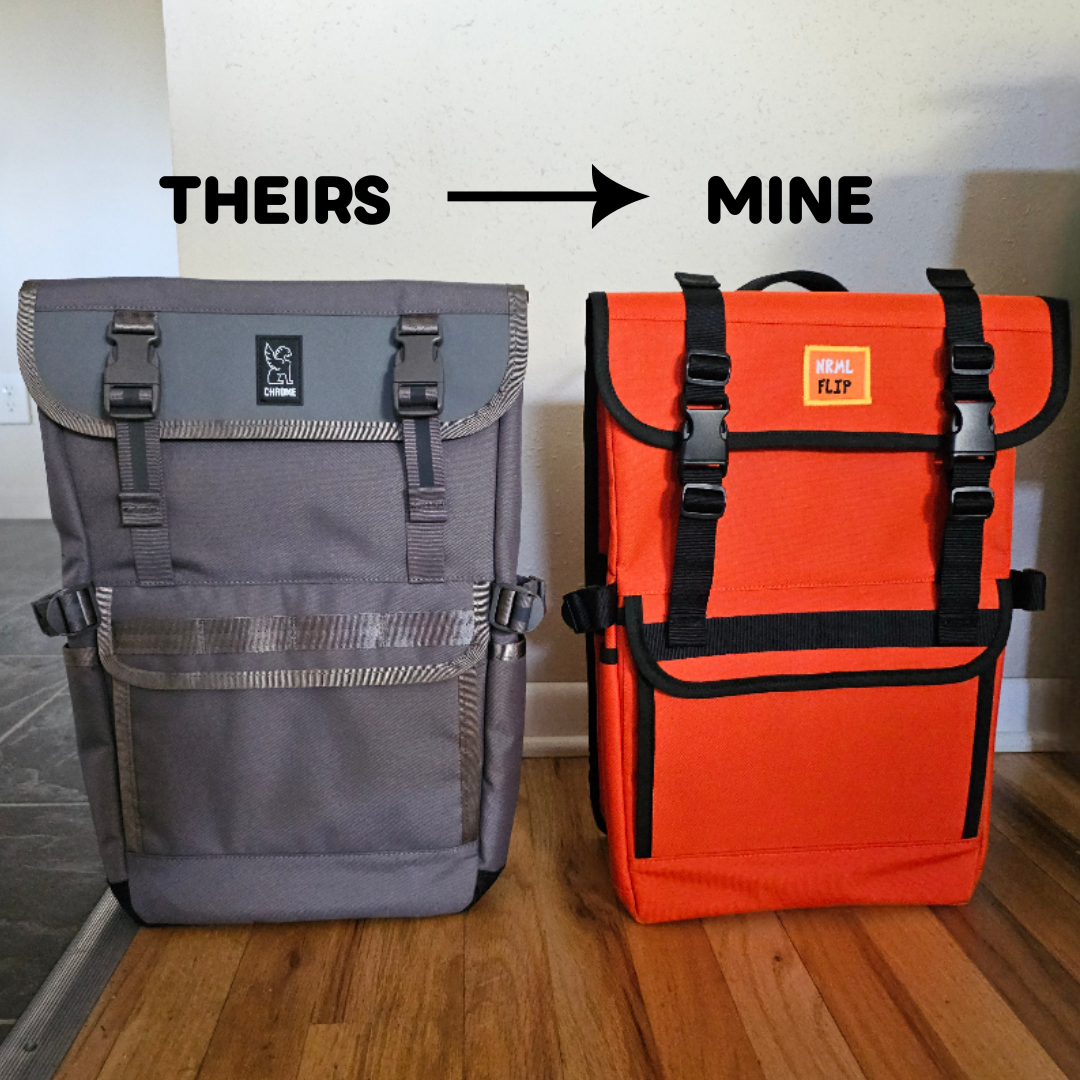 Reverse-Engineered Bike Bag