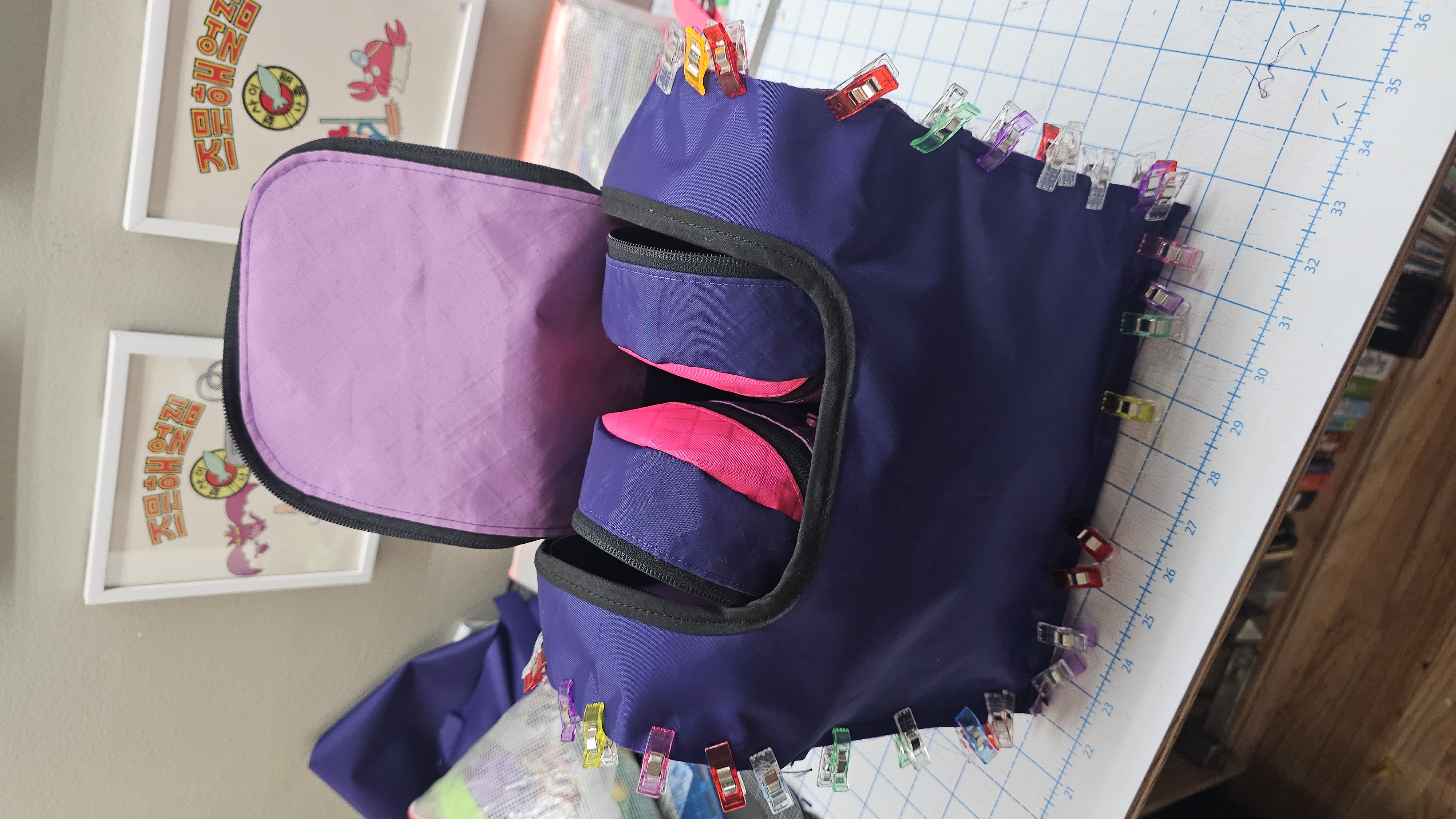 CLO 3D disc golf bag detail 9