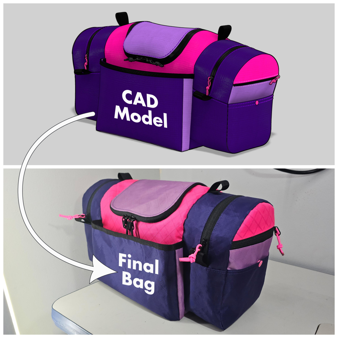 CLO 3D Disc Golf Bag